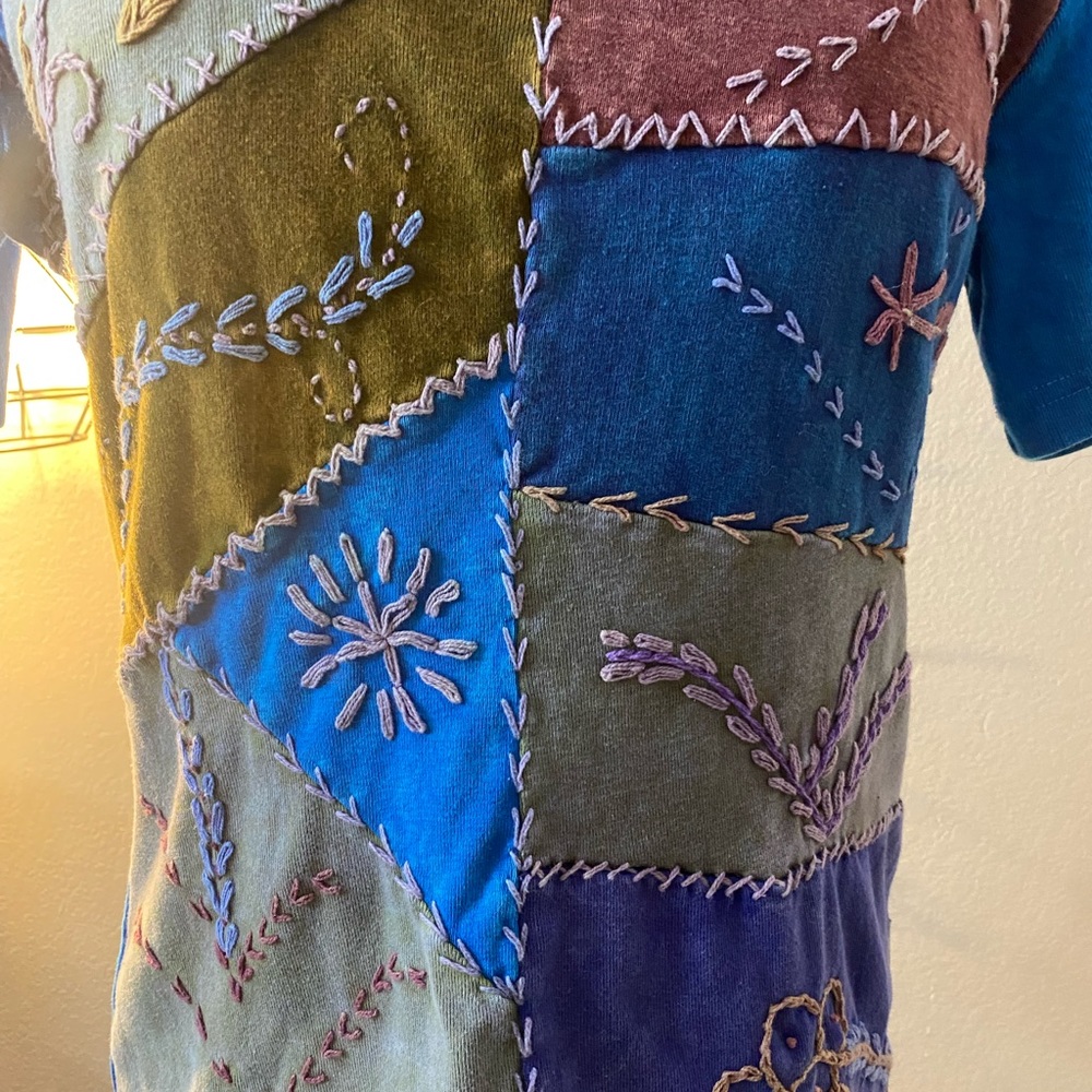 Flower Patchwork Top - image 2